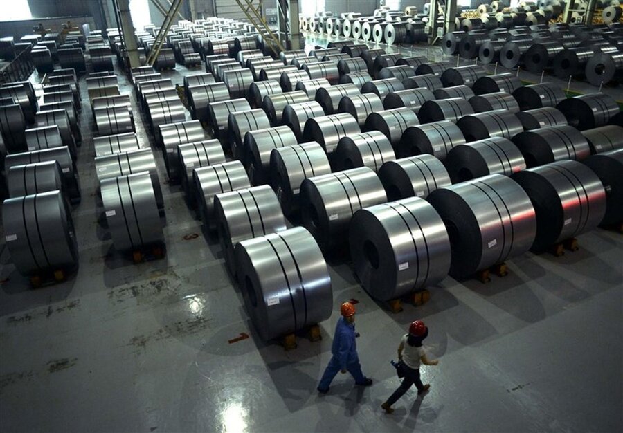 صادرات شمش فولاد از 6 میلیون تن فراتر رفت