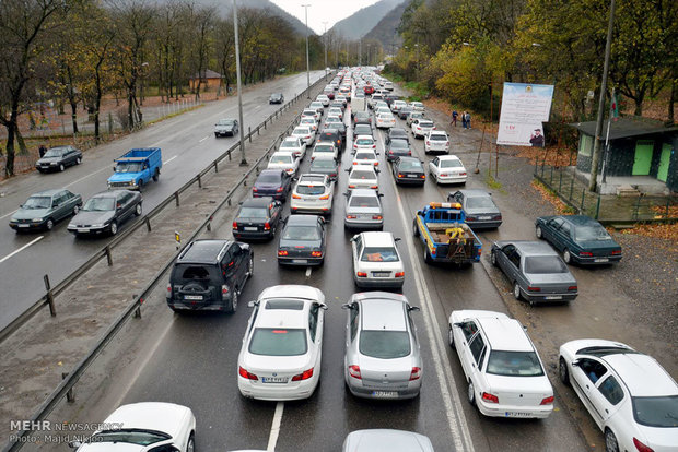 عبور متوسط تردد بین استانی از 2 میلیون وسیله نقلیه طی 4 روز گذشته