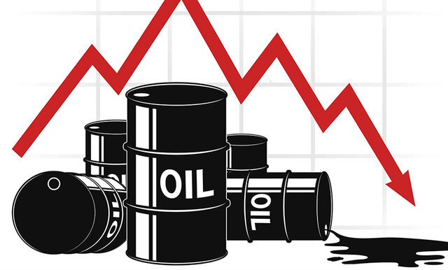 سقوط ماهانه سنگین قیمت نفت