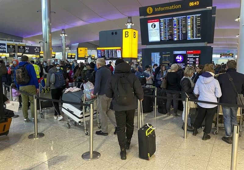 محدودیت‌های کرونایی علت هرج‌ومرج در فرودگاه لندن اعلام شد