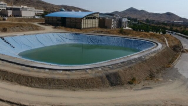 احداث دریاچه مصنوعی برای ذخیره‌سازی آب در دانشگاه اراک